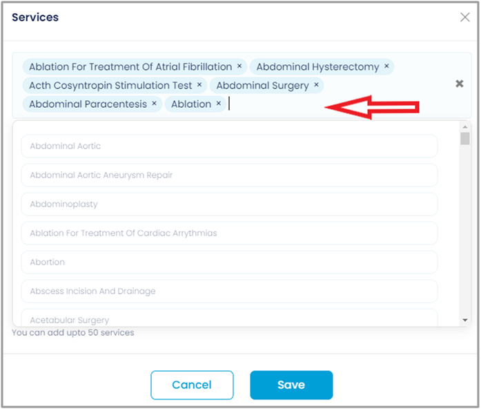 How To Add Your Services to the Nexogic Profile